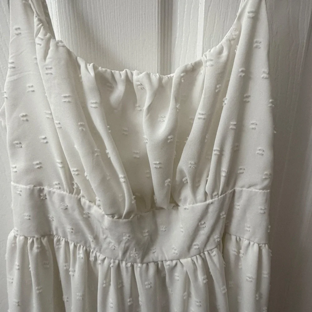 White midi sun dress - Picture 4 of 7